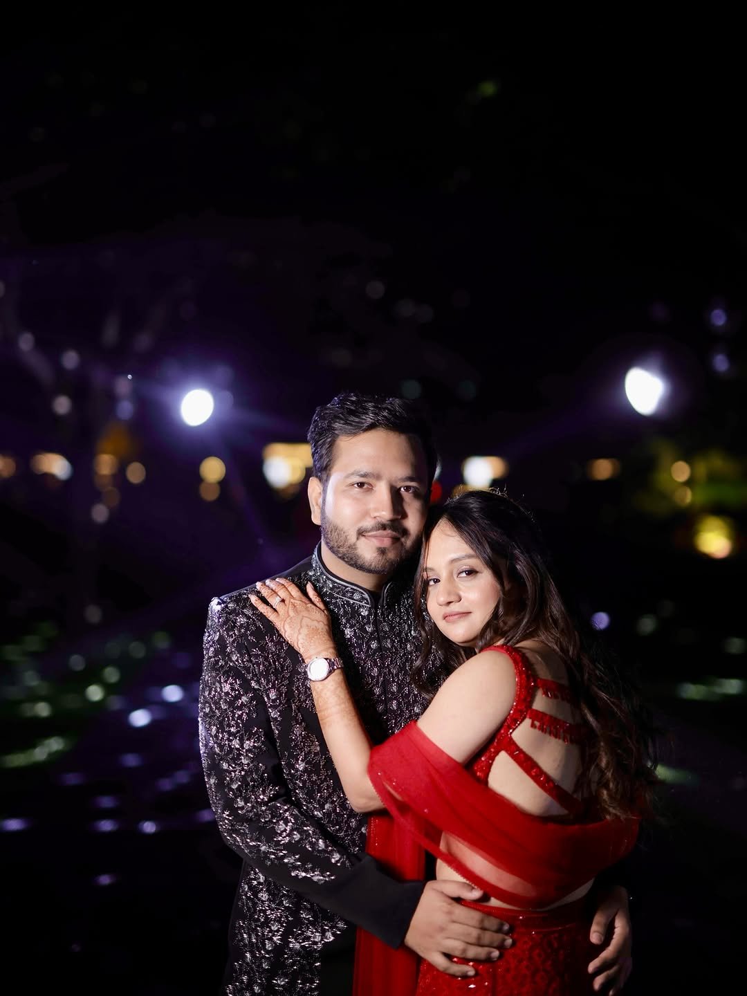 Sangeet lights decor