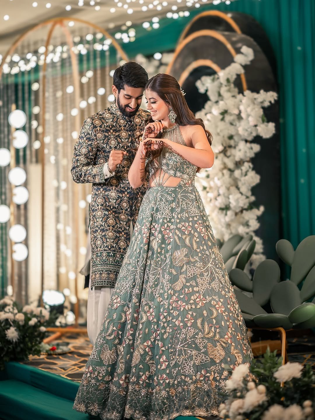 Engagement ring ceremony